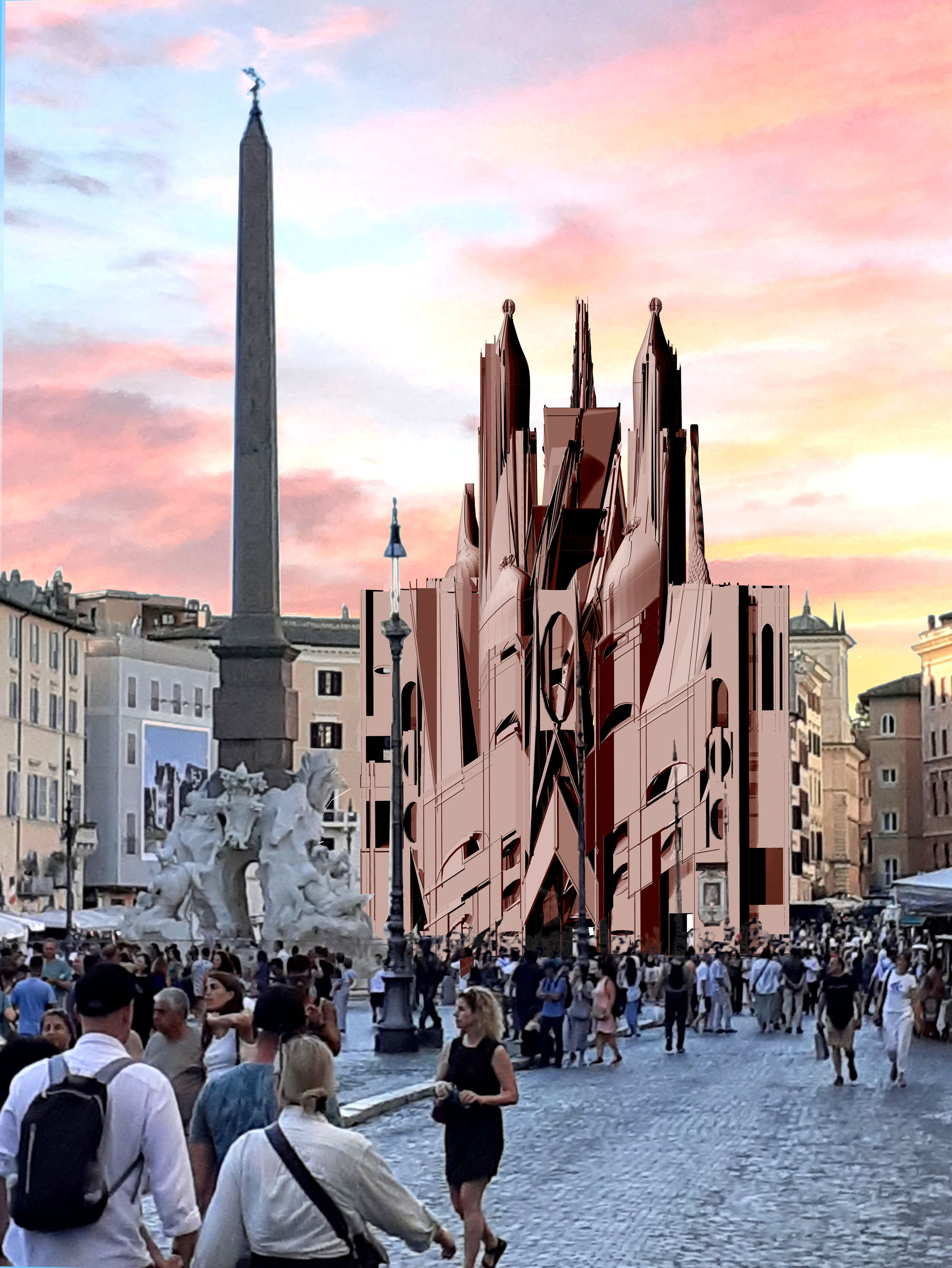 generative baroque architecture Roma